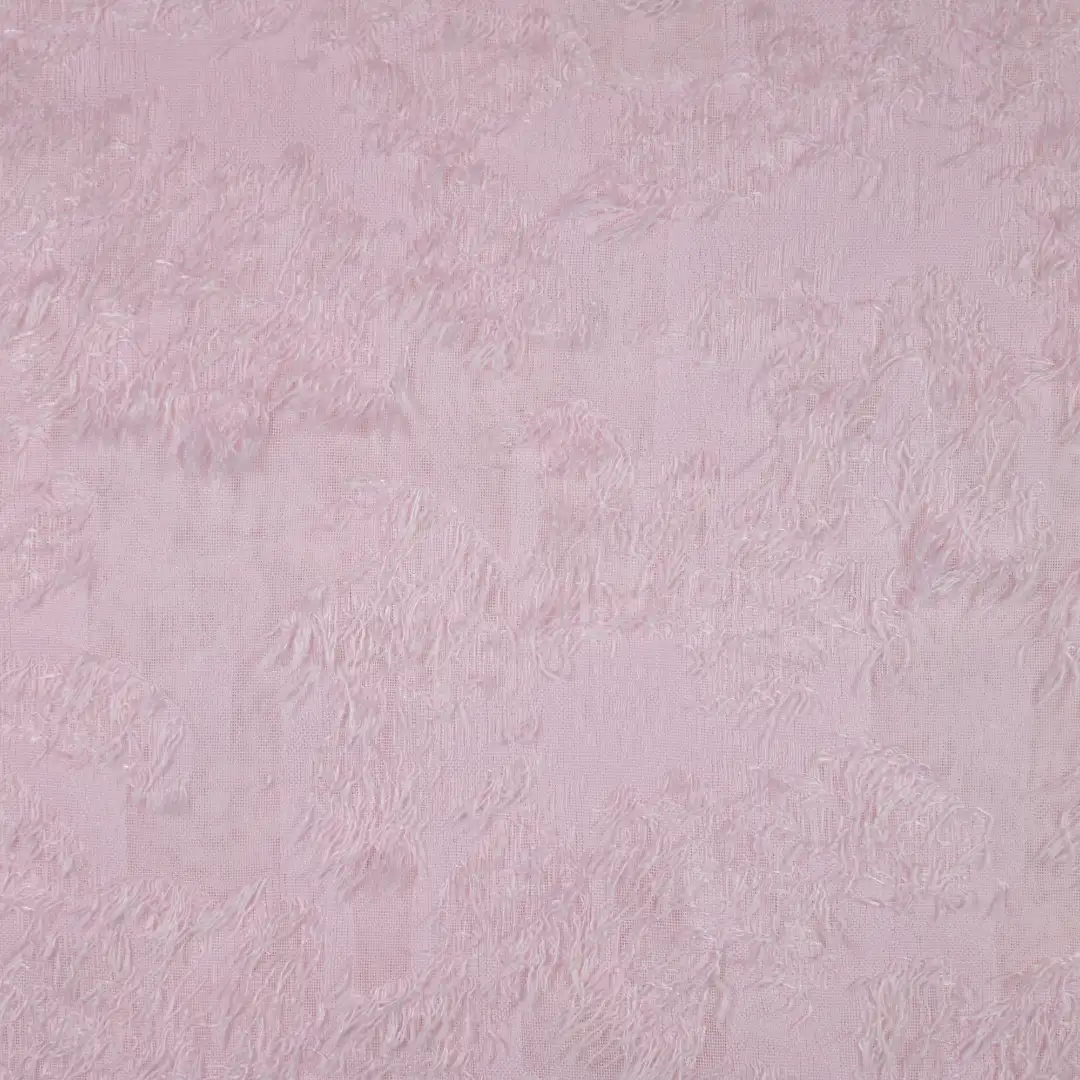 China Fabric for Shirt,Blouse,Crop Top Polyester Jacquard Synthetic Woven Fabric Polyester Pink color buy from China wholesaler bulk order at wholesale price free worldwide shipping Alibaba