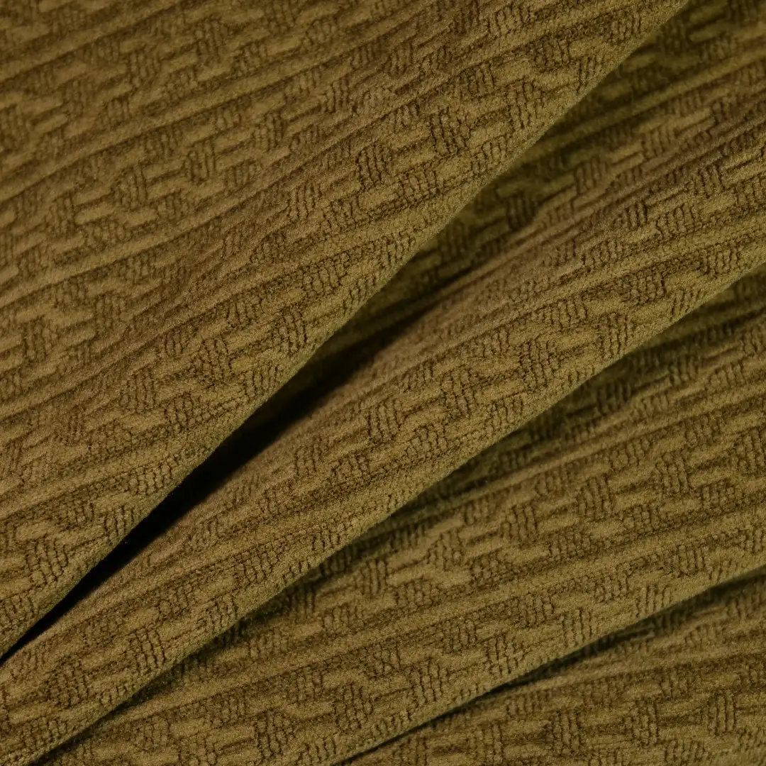 China Fabric for Pants,Jackets,Blazer Jacquard Knit Fabric Polyester Spandex olive color buy from China wholesaler bulk order at wholesale price free worldwide shipping Alibaba