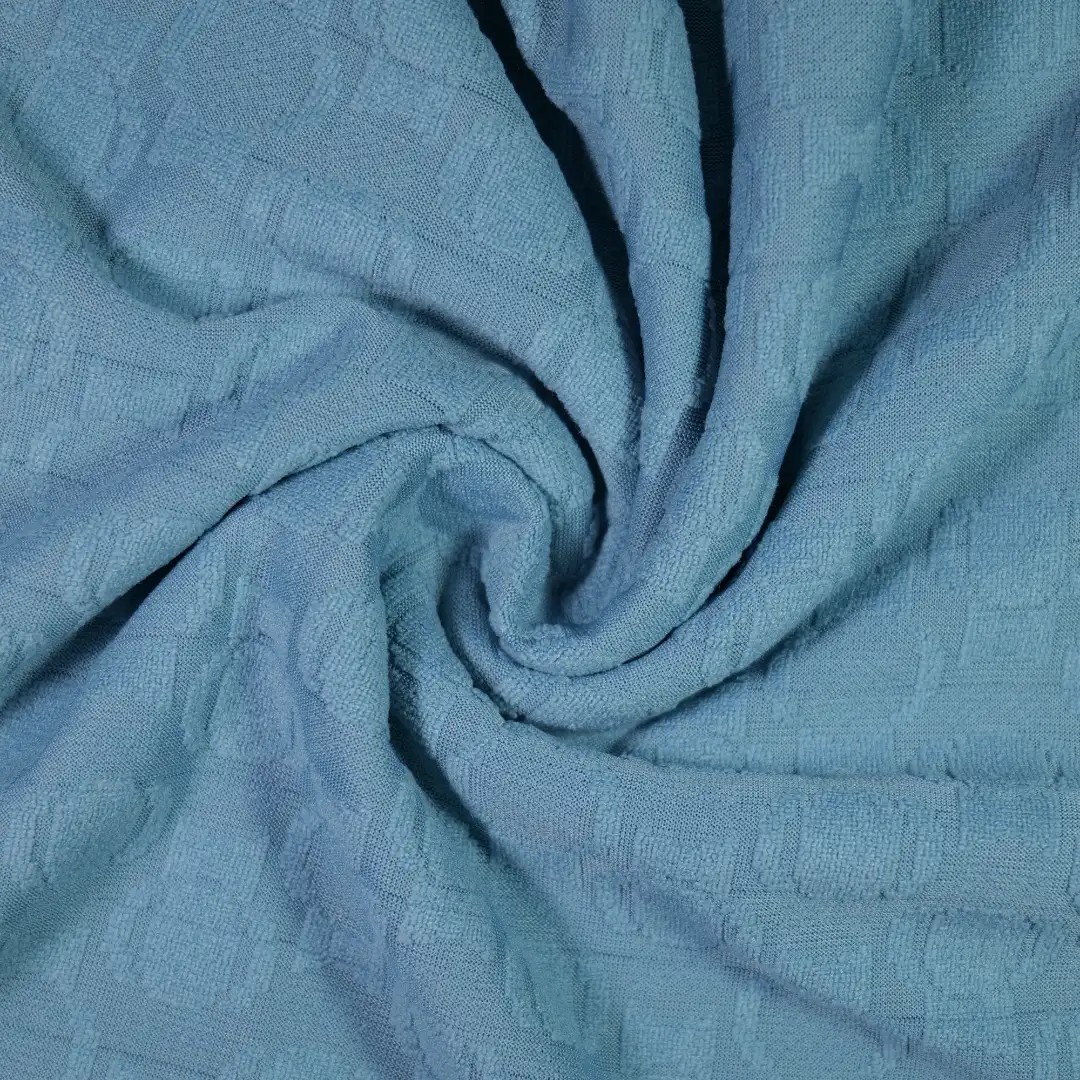 China Fabric for Pants,Blazer,Hoodie,Uniform Jacquard Knit Fabric Polyester Spandex White color buy from China wholesaler bulk order at wholesale price free worldwide shipping Alibaba