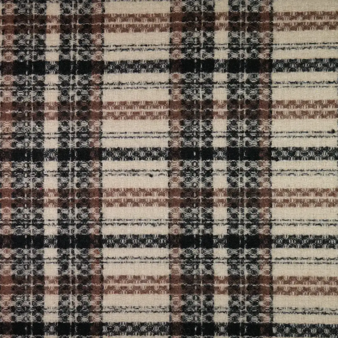 China Fabric for Suit Trouser,Jackets,Blazer,Suit Yarn Dyed Check Woven Blended Fabric Polyester Wool Brown color buy from China wholesaler bulk order at wholesale price free worldwide shipping Alibaba