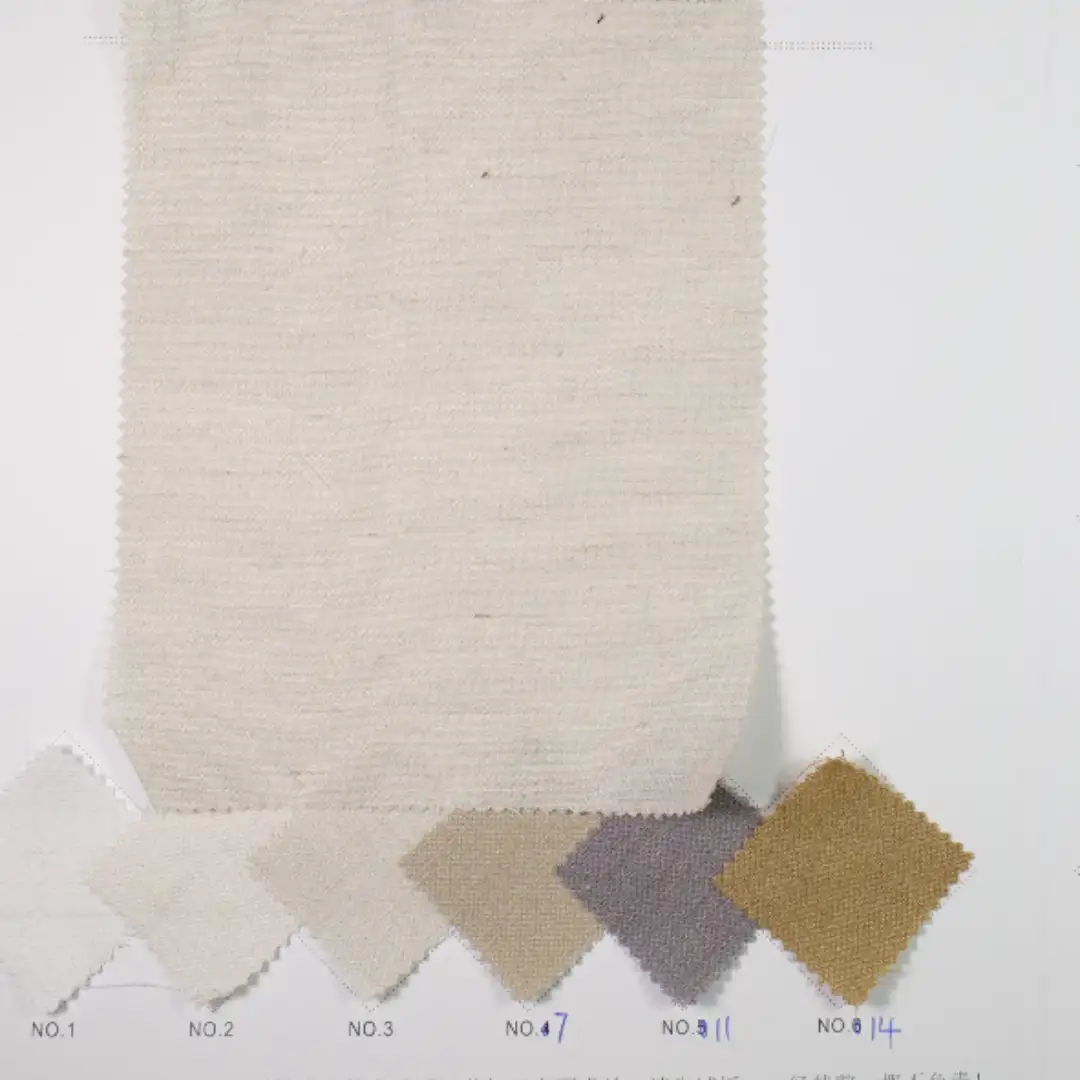 China Fabric for Pants,Blazer,Skirt  Polyester/Rayon Plain Woven Blended Fabric Rayon Polyester Flax apricot color buy from China wholesaler bulk order at wholesale price free worldwide shipping Alibaba