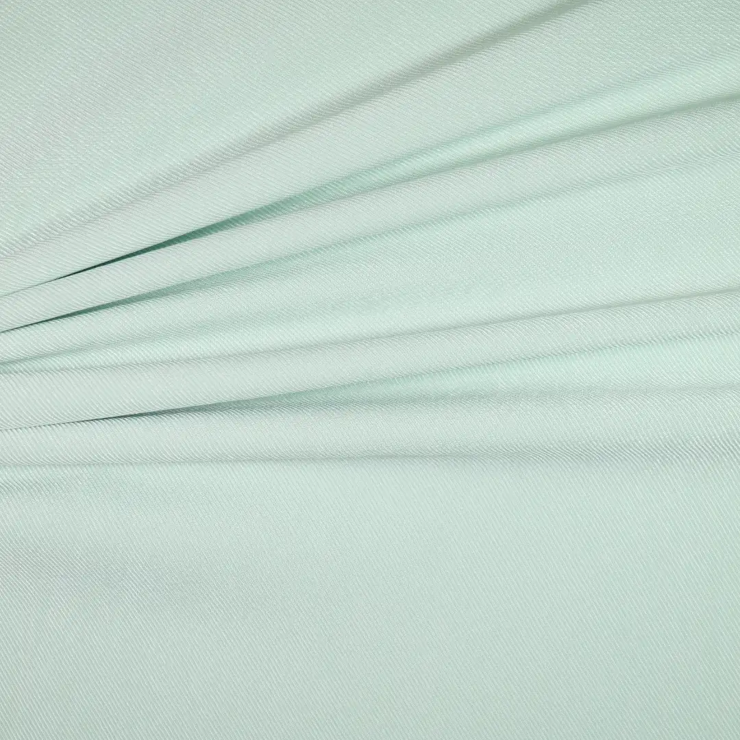 China Fabric for Pants,Trench Coat,Suit,Skirt  Twill Synthetic Woven Fabric Polyester green color buy from China wholesaler bulk order at wholesale price free worldwide shipping Alibaba