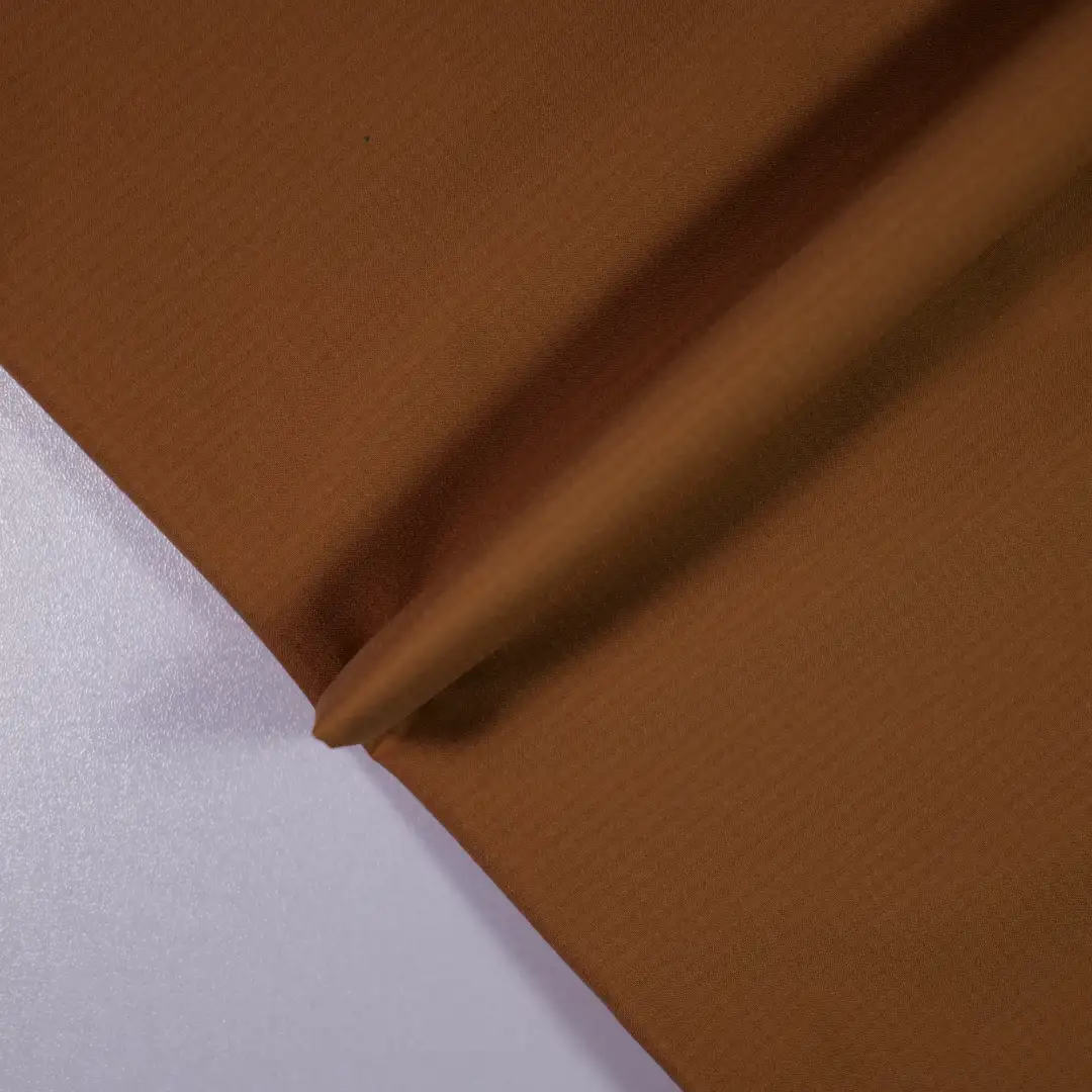 China Fabric for Down Jacket,Padded Jacket,Bomber jacket Polyester Pongee Synthetic Woven Fabric Polyester Brown color buy from China wholesaler bulk order at wholesale price free worldwide shipping Alibaba