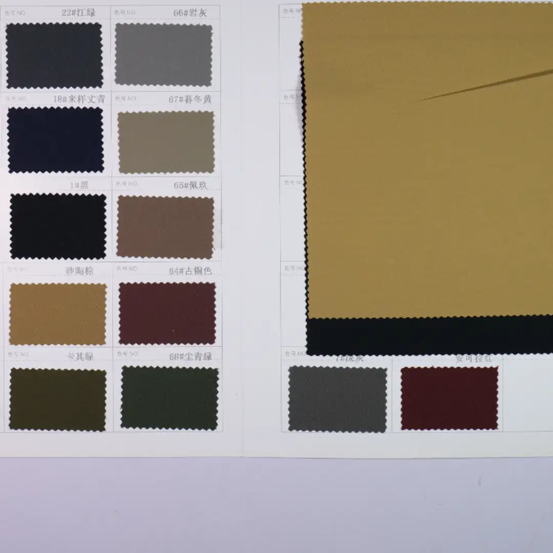 China Fabric for Pants,Jackets,Blazer,Trench Coat,Down Jacket,Padded Jacket,Suit Twill Synthetic Woven Fabric Nylon Spandex black color buy from China wholesaler bulk order at wholesale price free worldwide shipping Alibaba