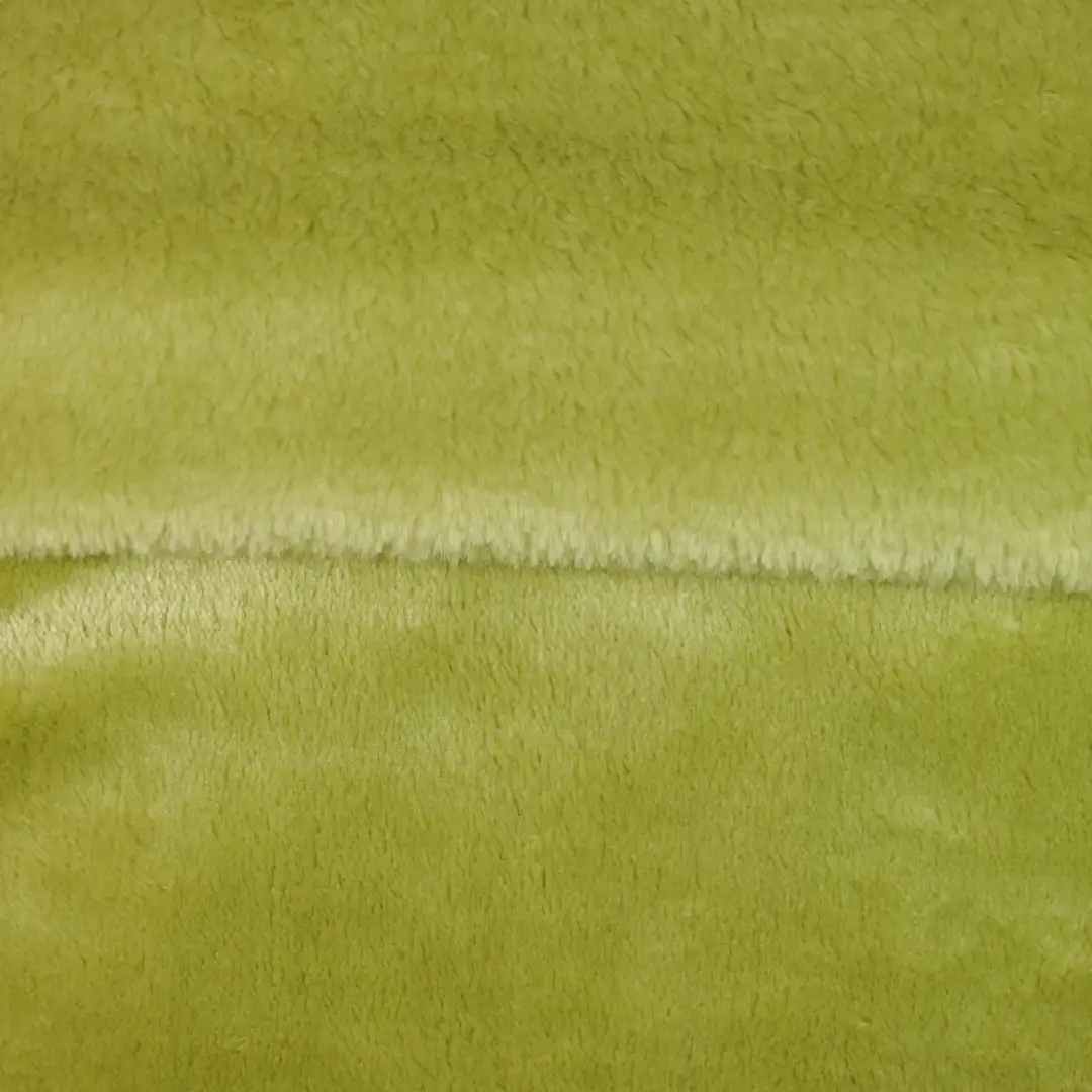 China Fabric for Hoodie,Knitted Jacket ,Tracksuits Double-side fleece Knit Fabric Polyester Green color buy from China wholesaler bulk order at wholesale price free worldwide shipping Alibaba