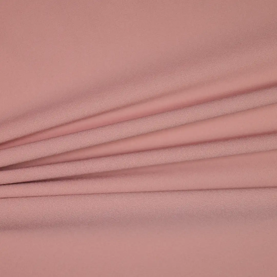 China Fabric for Shirt,Crop Top,Skirt Chiffon Synthetic Woven Fabric Polyester Pink color buy from China wholesaler bulk order at wholesale price free worldwide shipping Alibaba