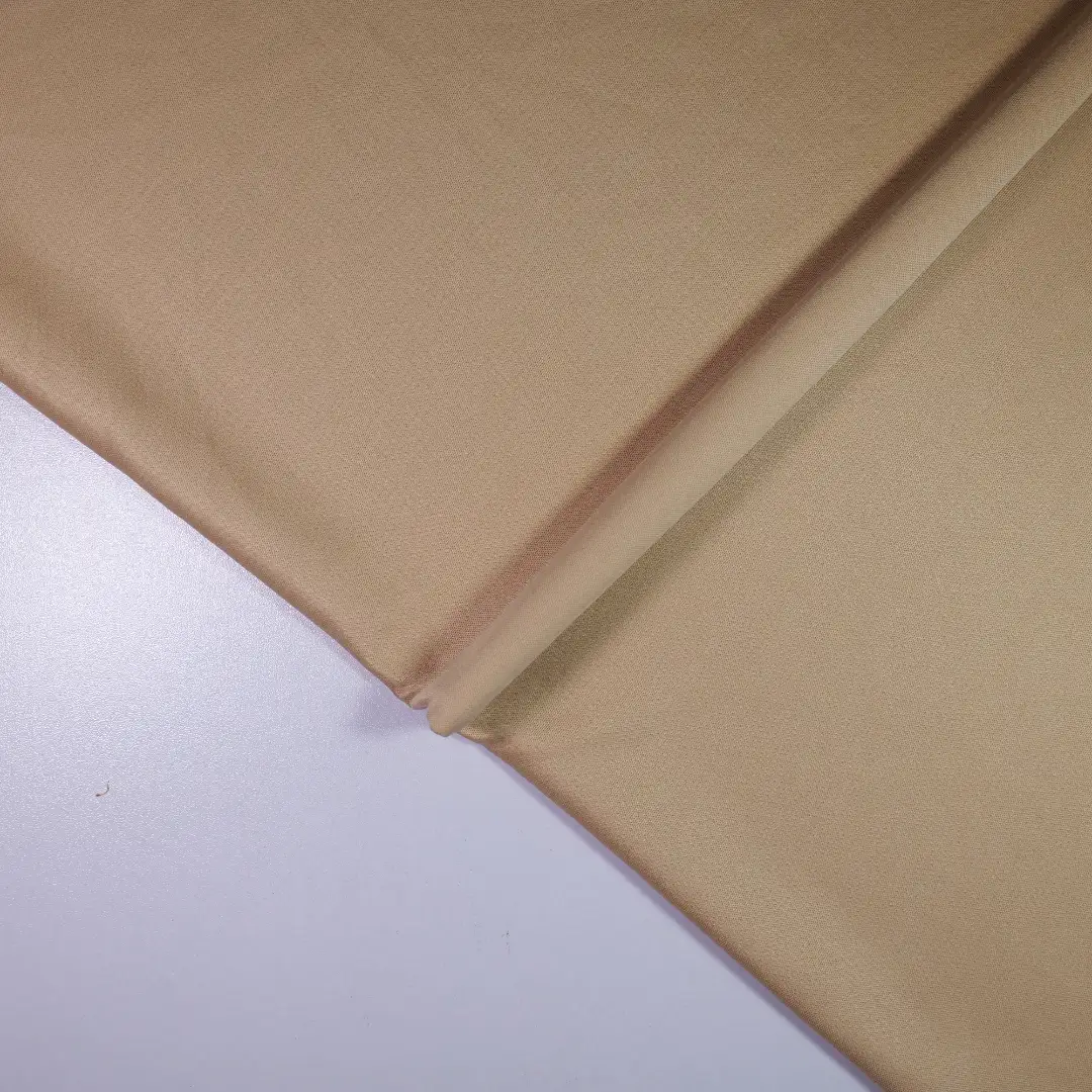 China Fabric for Interlining Mesh Knit Fabric Polyester Khaki color buy from China wholesaler bulk order at wholesale price free worldwide shipping Alibaba