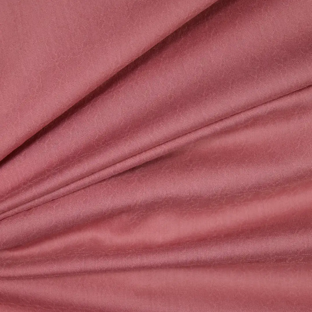 China Fabric for Blouse,Dresses (Cardigan Open) ,Dresses (Cardigan Button) ,Strap Midi Dress,Puff Short Sleeve Ruffle Crop Shirt Jacquard Natural Woven Fabric Polyamide Bamboo Polyester Cherry pink color buy from China wholesaler bulk order at wholesale price free worldwide shipping Alibaba