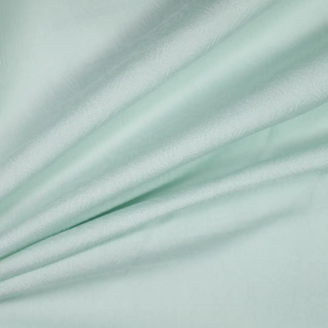 China Fabric for Skirt,Skirt ,Kids Puff Sleeve Tier Dress,Gathered Strappy Mini Dress,Backless Beach Dress Jacquard Natural Woven Fabric Nylon Bamboo Polyester Cyan color buy from China wholesaler bulk order at wholesale price free worldwide shipping Alibaba