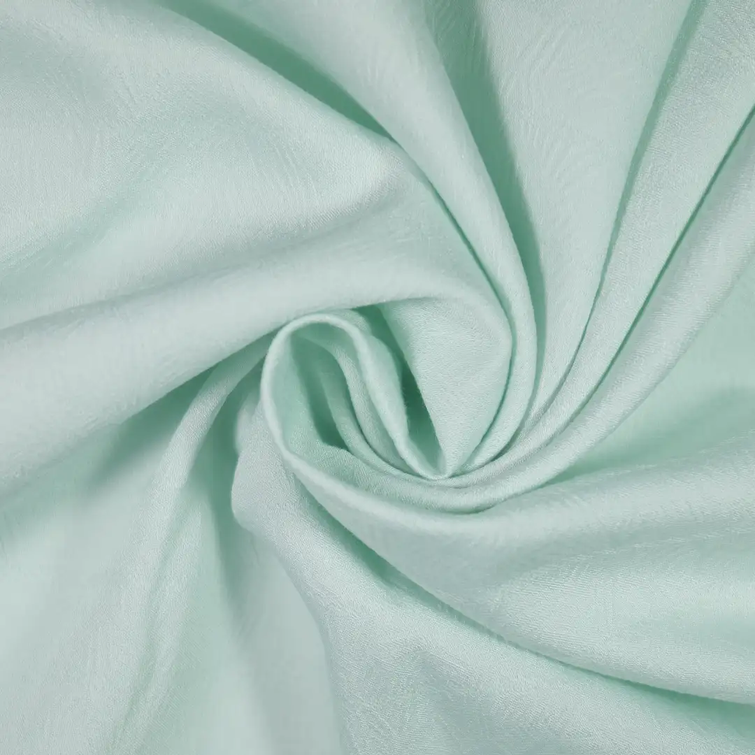 China Fabric for Skirt,Skirt ,Kids Puff Sleeve Tier Dress,Gathered Strappy Mini Dress,Backless Beach Dress Jacquard Natural Woven Fabric Nylon Bamboo Polyester Cyan color buy from China wholesaler bulk order at wholesale price free worldwide shipping Alibaba