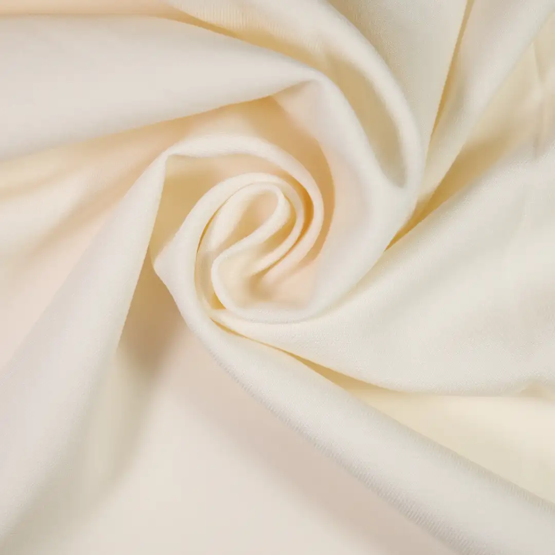 China Fabric for Blouse,Skirt,Dresses (Cardigan Open)  Cotton Twill Natural Woven Fabric Lyocell Viscose Elastane Beige color buy from China wholesaler bulk order at wholesale price free worldwide shipping Alibaba