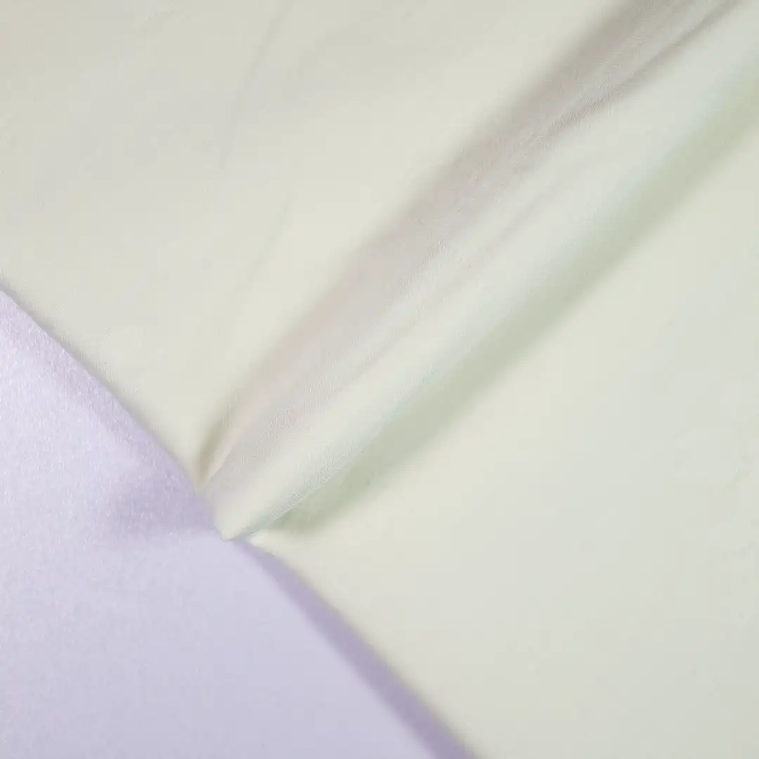 China Fabric for Skirt,Shirt Long Sleeve Zipper ,Sleeveless Waist Shirt,Backless Beach Dress Jacquard Natural Woven Fabric Nylon Bamboo Polyester cream color buy from China wholesaler bulk order at wholesale price free worldwide shipping Alibaba