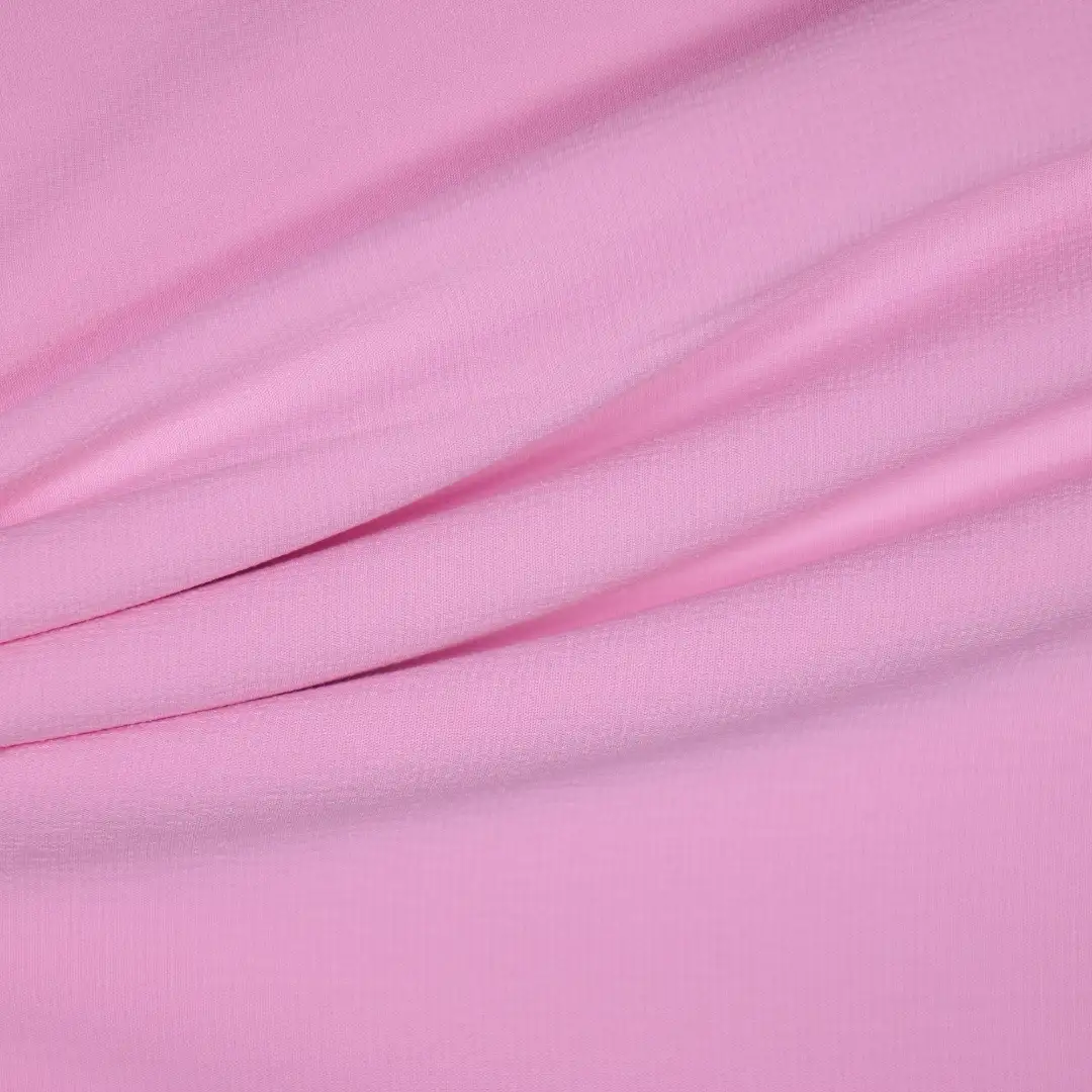 China Fabric for Skirt,Shirt Half Sleeve Button ,Shirt Half Sleeve Zipper ,Dresses (Cardigan Open) ,Short Sleeve Cardigan and Mini Skirt Set ,Backless Beach Dress Cotton Plain Natural Woven Fabric Polyester Bamboo Elastane pink color buy from China wholesaler bulk order at wholesale price free worldwide shipping Alibaba