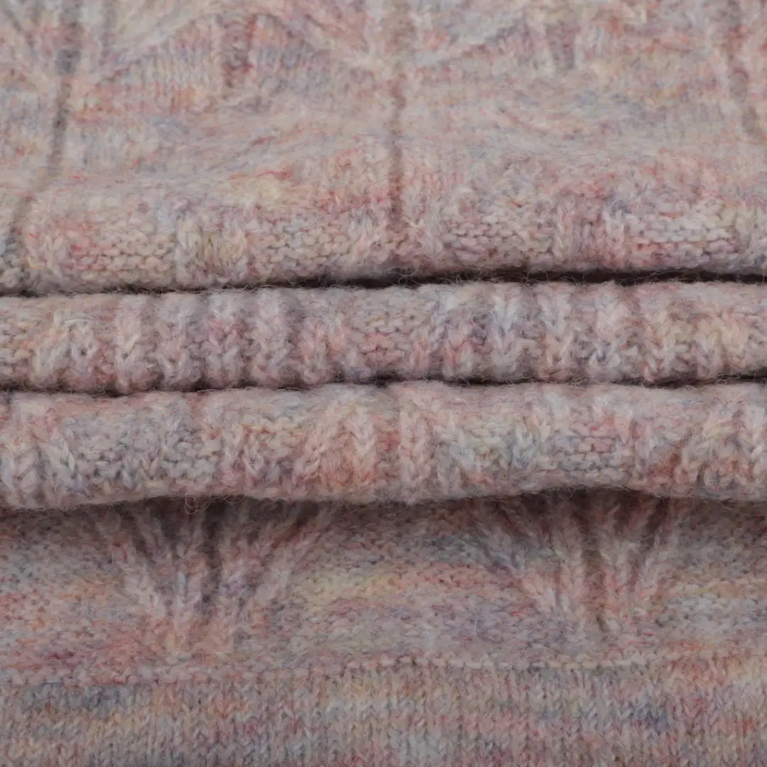 China Yarn for Full-Zipper Cardigan (Sweater),Polo T-shirt (Sweater),Hoodie  (Sweater) Mossy Yarn Fancy Yarn Recycled Polyester Nylon Wool Polyester Spandex Pink color buy from China wholesaler bulk order at wholesale price free worldwide shipping Alibaba