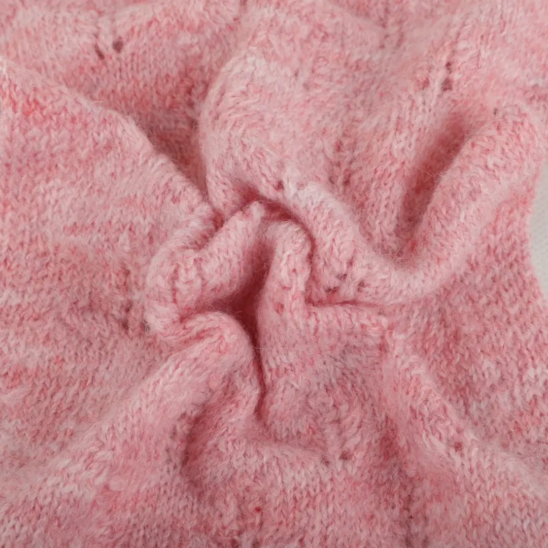 China Yarn for Crop Top Pullover (Sweater),Dresses (Cardigan Open) (Sweater) Core Spun Yarn Regular Yarn Recycled Polyester Nylon Wool PBT Pink color buy from China wholesaler bulk order at wholesale price free worldwide shipping Alibaba