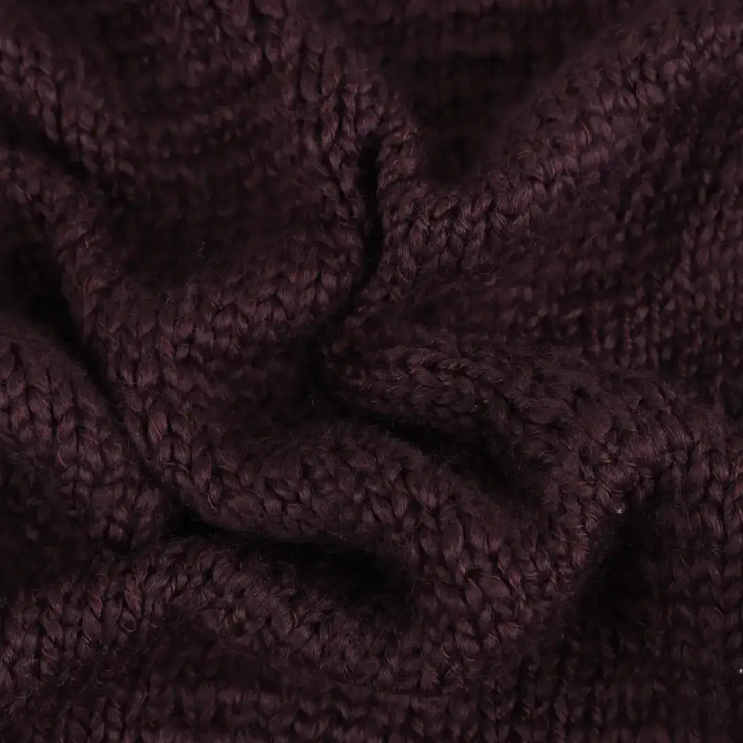 Bangladesh Yarn for Round Neck Pullover (Sweater) Slub Yarn Fancy Yarn Acrylic Slub Burgandy[AVL] color buy from Bangladesh wholesaler bulk order at wholesale price free worldwide shipping Alibaba