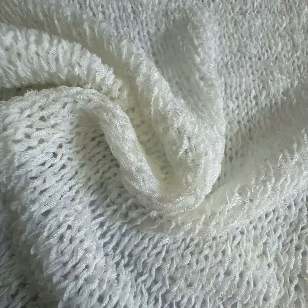 China Yarn  Ladder Yarn Fancy Yarn Acrylic Nylon White color buy from China wholesaler bulk order at wholesale price free worldwide shipping Alibaba