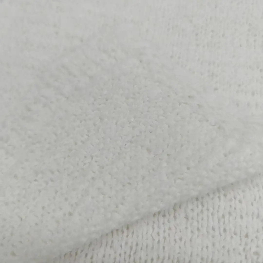 China Yarn  Ladder Yarn Fancy Yarn Acrylic Nylon White color buy from China wholesaler bulk order at wholesale price free worldwide shipping Alibaba