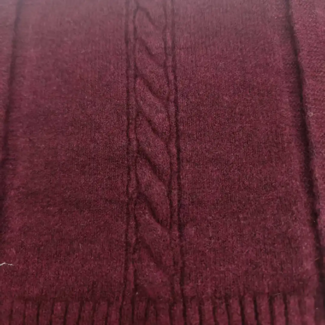 China Yarn  Mossy Yarn Fancy Yarn Acrylic Polyester Recycled Polyester Spandex DEEP CRANBERRY color buy from China wholesaler bulk order at wholesale price free worldwide shipping Alibaba