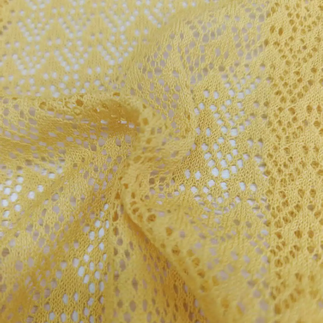China Yarn for Crop Top,Hoodie,Open Cardigan (Sweater) Semi-Worsted Spun Regular Yarn Polyester Viscose yellow color buy from China wholesaler bulk order at wholesale price free worldwide shipping Alibaba