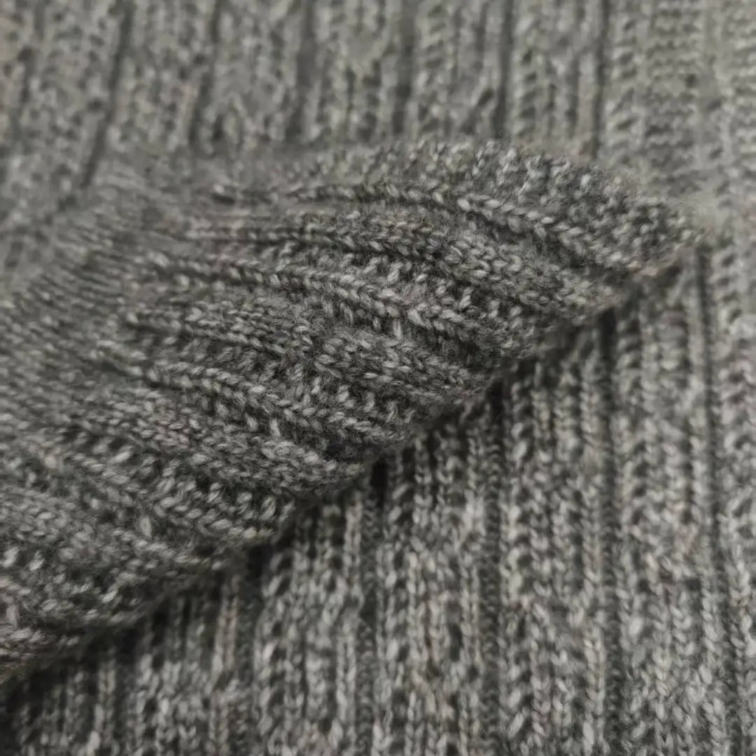 China Yarn for Hoodie,Open Cardigan (Sweater),Half-Zipper Cardigan (Sweater),Crop Top Pullover (Sweater) Air Spun Yarn Fancy Yarn Recycled Polyester Polyester Wool Dark grey color buy from China wholesaler bulk order at wholesale price free worldwide shipping Alibaba