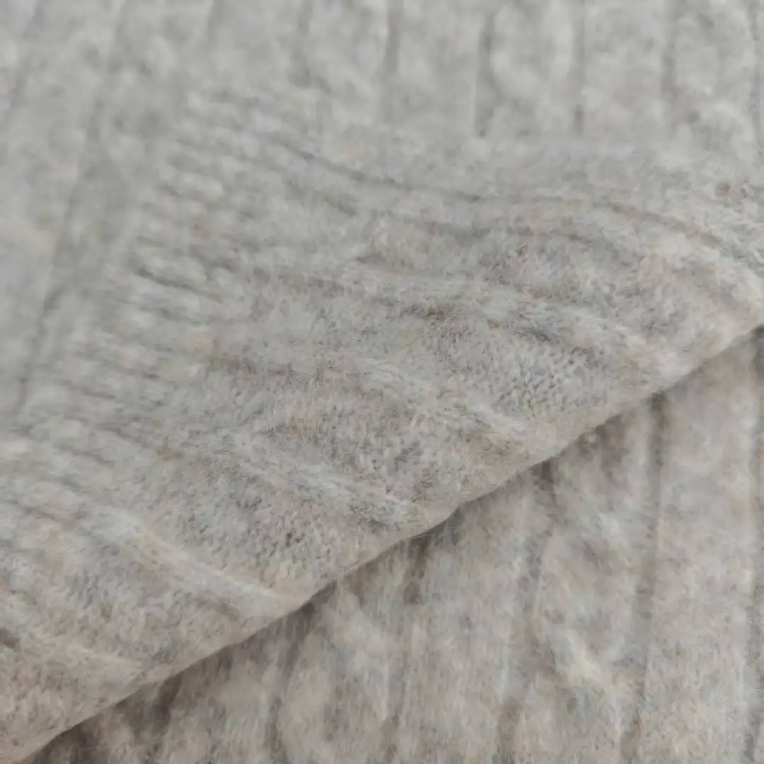 China Yarn for Hoodie,Open Cardigan (Sweater),Half-Zipper Cardigan (Sweater),Crew Neck Pullover (Sweater),Crop Top Pullover (Sweater) Mossy Yarn Fancy Yarn Recycled Polyester Acrylic Nylon Spandex light brown color buy from China wholesaler bulk order at wholesale price free worldwide shipping Alibaba