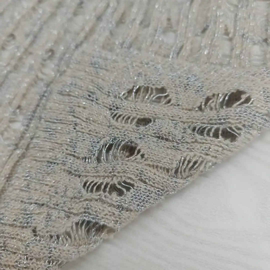 China Yarn for Crop Top,Dresses (Pullover) (Sweater),Skirt (Sweater) Knot Yarn Fancy Yarn Cotton METALLIC GOLD cream-coloured color buy from China wholesaler bulk order at wholesale price free worldwide shipping Alibaba