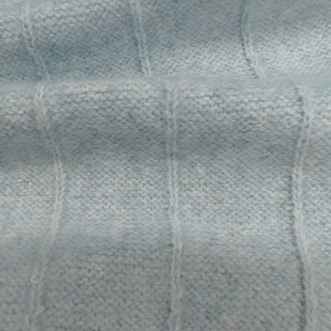 China Yarn for Crop Top,Hoodie,Open Cardigan (Sweater),Half-Zipper Cardigan (Sweater),Crew Neck Pullover (Sweater) Mossy Yarn Fancy Yarn Polyester Wool Spandex Cambridge blue color buy from China wholesaler bulk order at wholesale price free worldwide shipping Alibaba