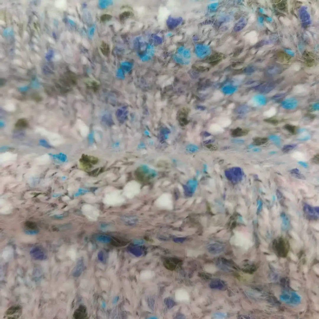 China Yarn for Crop Top,Hoodie,Open Cardigan (Sweater),Half-Zipper Cardigan (Sweater),Crop Top Pullover (Sweater) Mossy Yarn Fancy Yarn Polyester Acrylic Wool space dye color buy from China wholesaler bulk order at wholesale price free worldwide shipping Alibaba