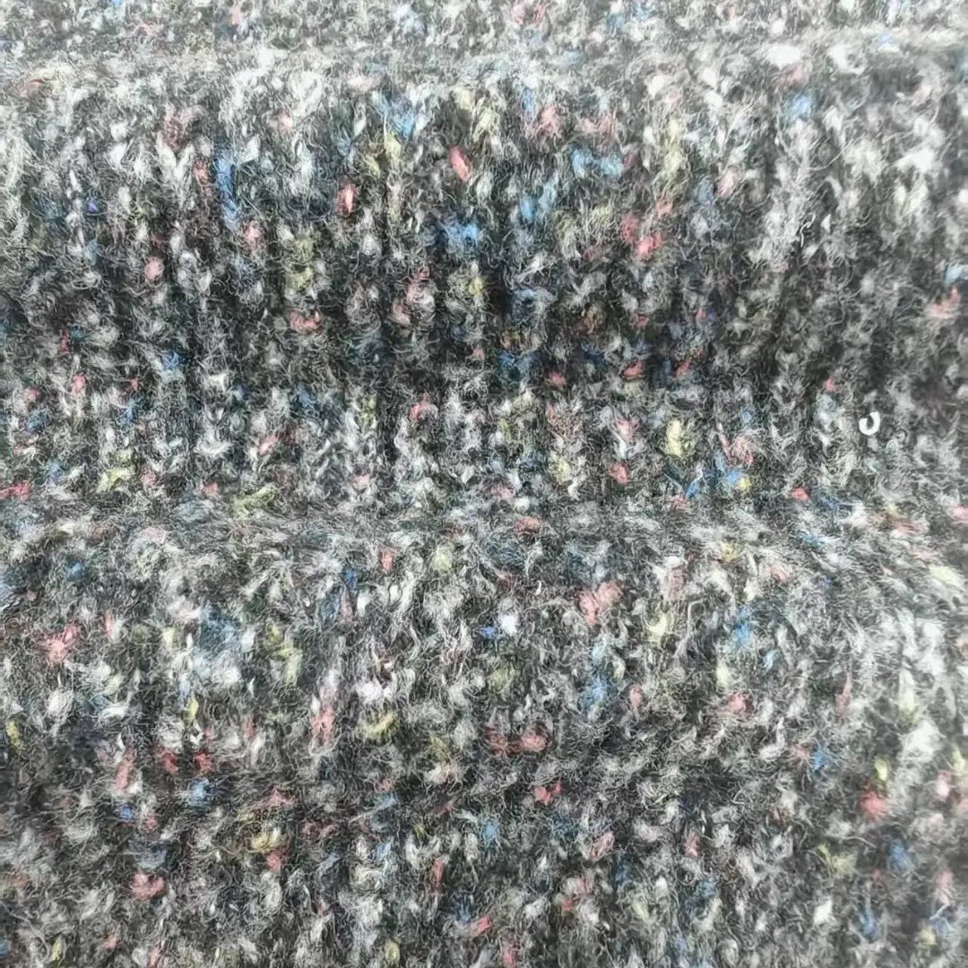 China Yarn for Open Cardigan (Sweater),Full-Zipper Cardigan (Sweater),Round Neck Pullover (Sweater),Crop Top Pullover (Sweater) Mossy Yarn Fancy Yarn Polyester Acrylic Wool BLACK color buy from China wholesaler bulk order at wholesale price free worldwide shipping Alibaba