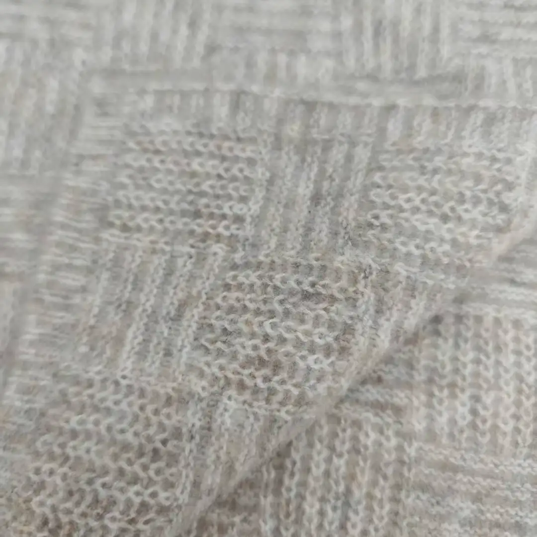 China Yarn for Crop Top,Hoodie,Open Cardigan (Sweater),Full-Zipper Cardigan (Sweater) Mossy Yarn Fancy Yarn Polyester Acrylic Spandex Wool light brown color buy from China wholesaler bulk order at wholesale price free worldwide shipping Alibaba