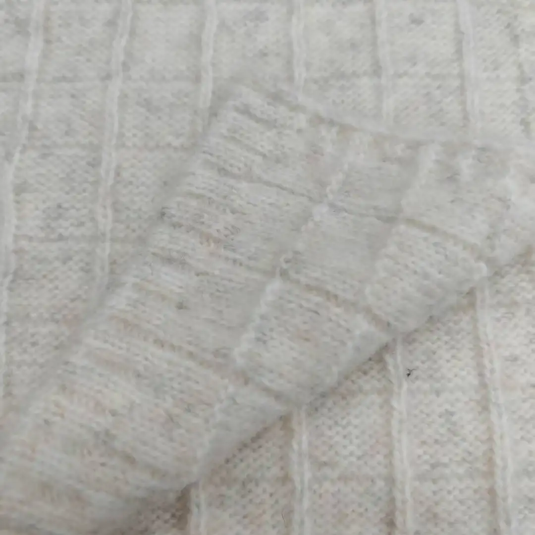 China Yarn for Hoodie,Open Cardigan (Sweater),Half-Zipper Cardigan (Sweater) Air Spun Yarn Fancy Yarn Recycled Polyester Acrylic Alpaca off-white color buy from China wholesaler bulk order at wholesale price free worldwide shipping Alibaba