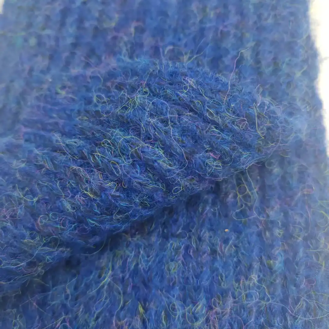 China Yarn for Hoodie,Open Cardigan (Sweater),Full-Zipper Cardigan (Sweater),Round Neck Pullover (Sweater) Air Spun Yarn Fancy Yarn Recycled Polyester Polyester Nylon Acrylic Wool Blue color buy from China wholesaler bulk order at wholesale price free worldwide shipping Alibaba