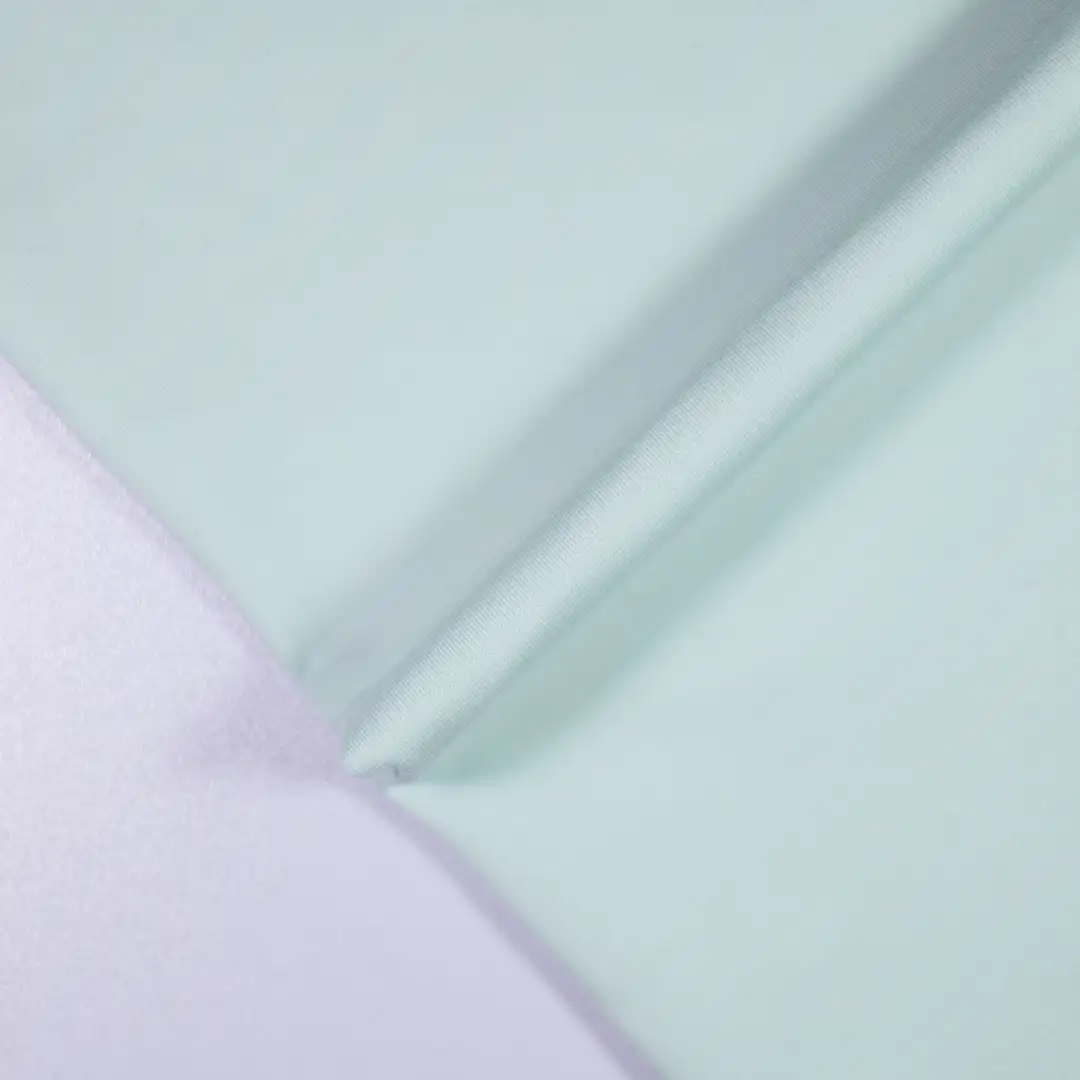 China Fabric for Ladies Vest ,Men’s Vest ,T-shirt ,Polo T-shirt  Ponte Roma Knit Fabric Rayon Poly Lactic Acid（PLA) light blue color buy from China wholesaler bulk order at wholesale price free worldwide shipping Alibaba