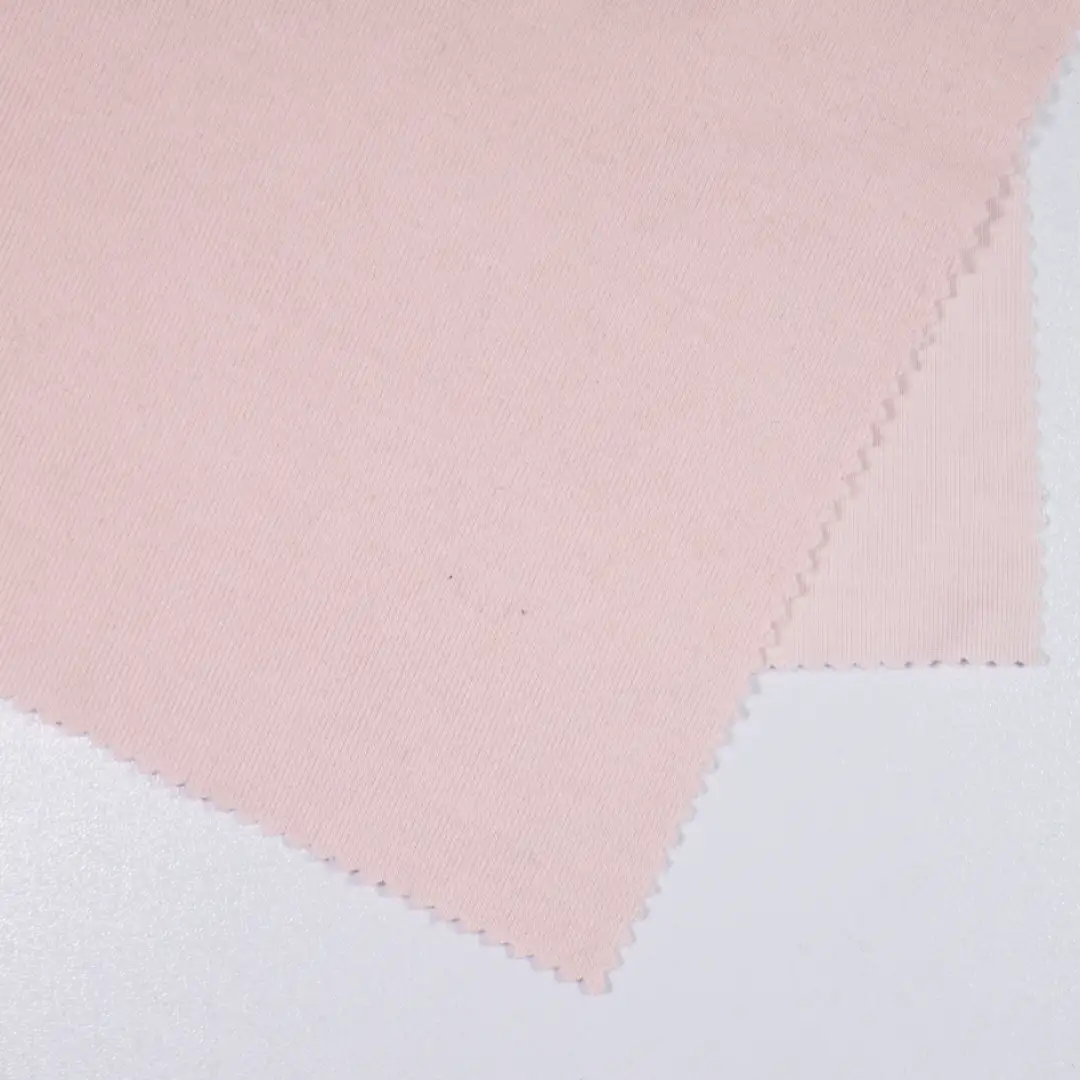 China Fabric for Tank Top,Strap Midi Dress,Tank Midi Dress Single Jersey Knit Fabric Rayon Poly Lactic Acid（PLA) Silk pink color buy from China wholesaler bulk order at wholesale price free worldwide shipping Alibaba