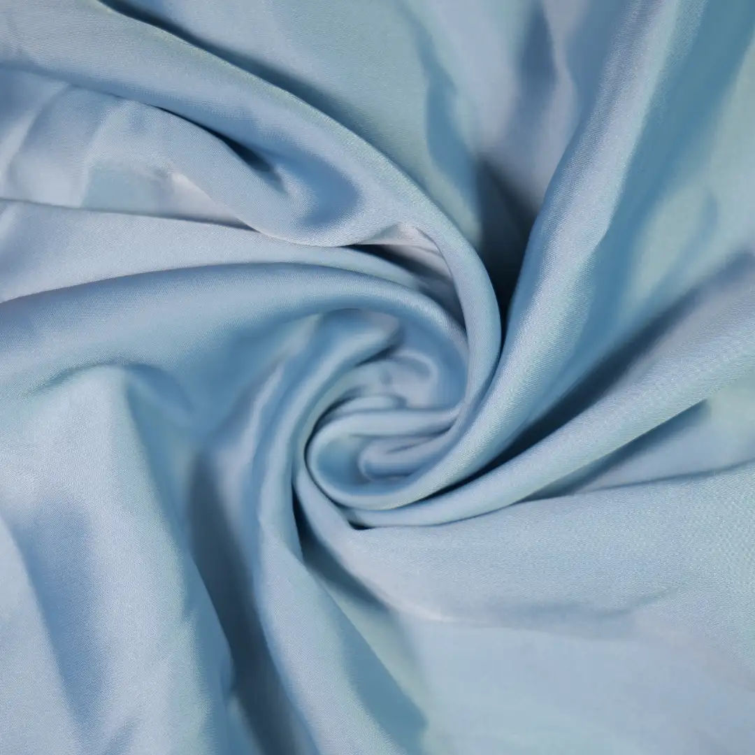 China Fabric for Shirt,Sleeveless Puffy Mini Dress Poplin Woven Blended Fabric Polyester Spandex blue color buy from China wholesaler bulk order at wholesale price free worldwide shipping Alibaba