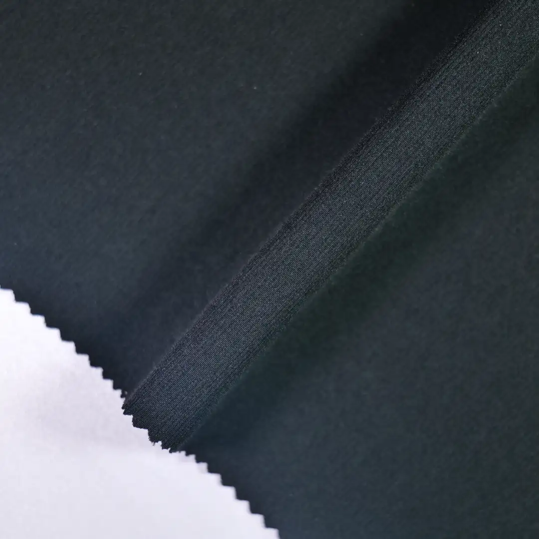 China Fabric for Shorts,T-shirt  Four-way Stretch (Bi-Stretch) Woven Blended Fabric Polyester Spandex black color buy from China wholesaler bulk order at wholesale price free worldwide shipping Alibaba