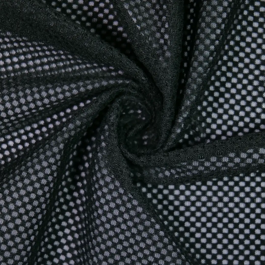 China Fabric for T-Shirt,Shorts Mesh Knit Fabric Polyester red color buy from China wholesaler bulk order at wholesale price free worldwide shipping Alibaba