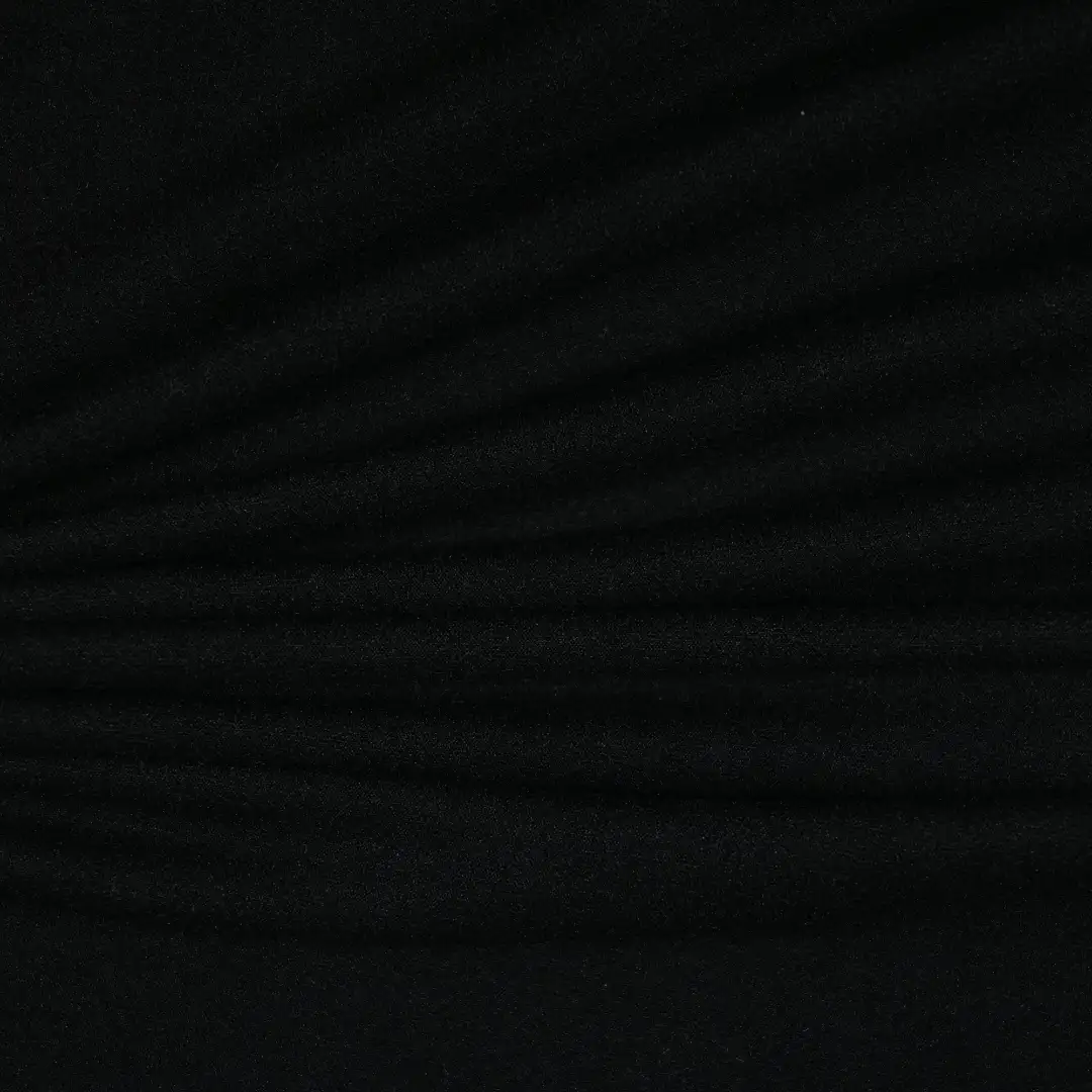 China Fabric for T-Shirt,Gathered Strappy Mini Dress Four-way Stretch (Bi-Stretch) Woven Blended Fabric Polyester Spandex black color buy from China wholesaler bulk order at wholesale price free worldwide shipping Alibaba