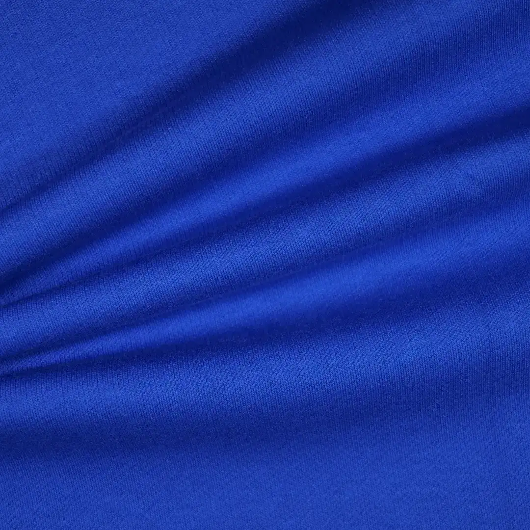 China Fabric for T-Shirt,Dresses (Cardigan Open) ,Women's Pants ,Kids Crew Neck Short Sleeve T-Shirt Rib Knit Fabric Cotton Polyester Elastane BLUE color buy from China wholesaler bulk order at wholesale price free worldwide shipping Alibaba