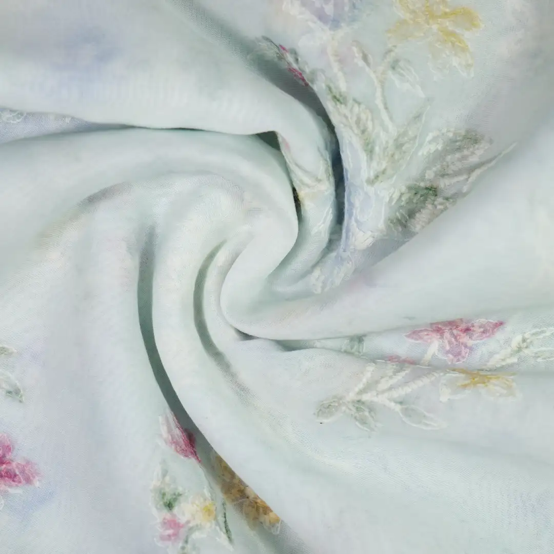 China Fabric for Blouse,Skirt,Backless Beach Dress,Strap Midi Dress Tencel-nylon Interwoven Fabric Woven Blended Fabric Polyamide Tencel Cyan color buy from China wholesaler bulk order at wholesale price free worldwide shipping Alibaba