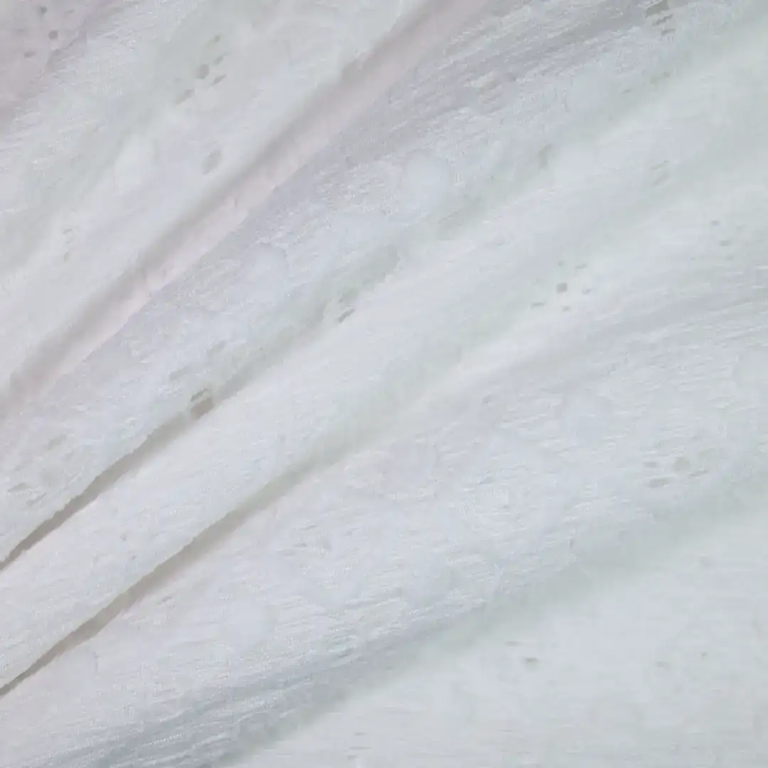 China Fabric for Dresses (Cardigan Open) ,Skirt ,Tank Midi Dress Jacquard Knit Fabric Polyester Spandex white color buy from China wholesaler bulk order at wholesale price free worldwide shipping Alibaba