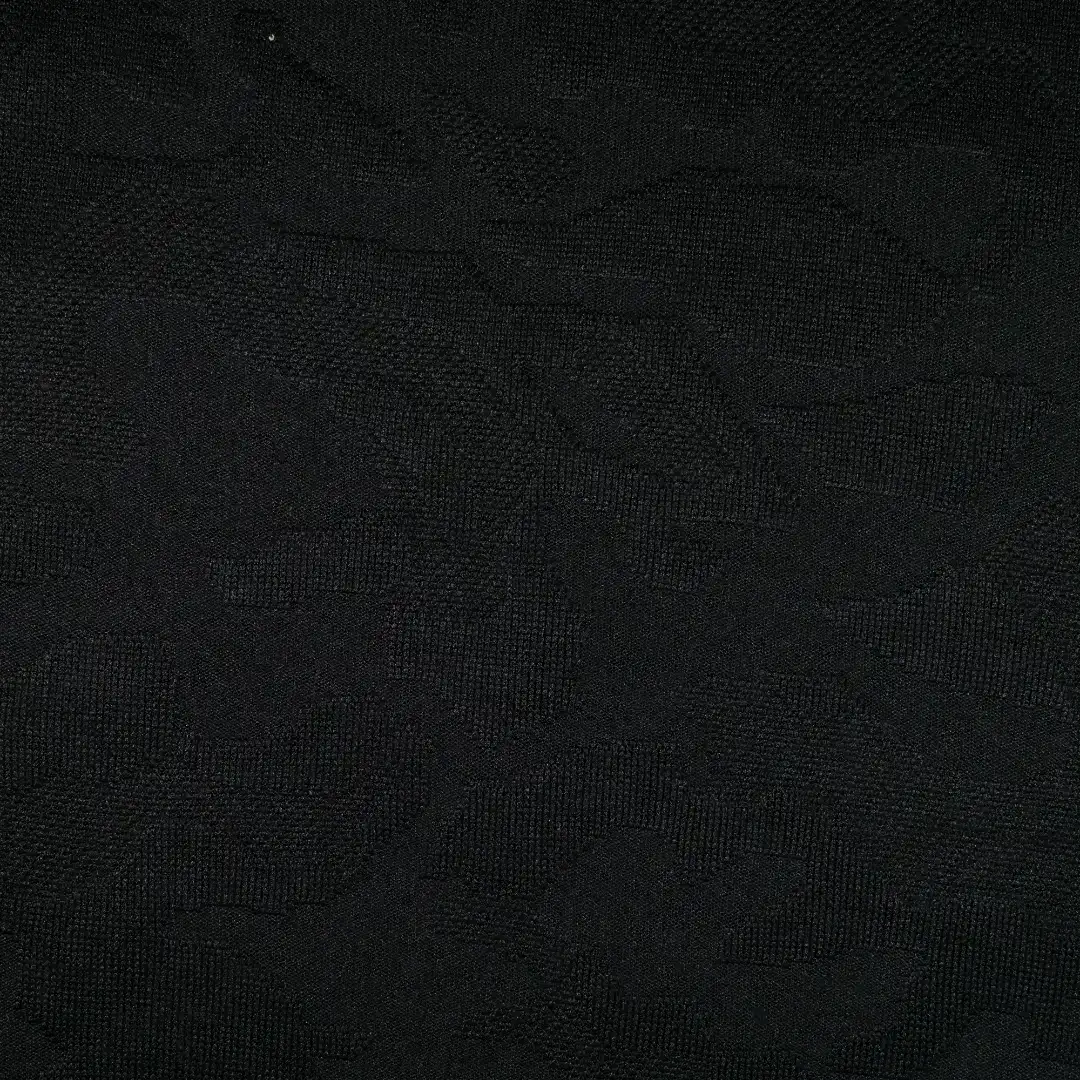 China Fabric for Dresses (Pullover) ,Tank Midi Dress,Collar Sleeveless Wrap Midi Dress Jacquard Knit Fabric Polyester Spandex black color buy from China wholesaler bulk order at wholesale price free worldwide shipping Alibaba