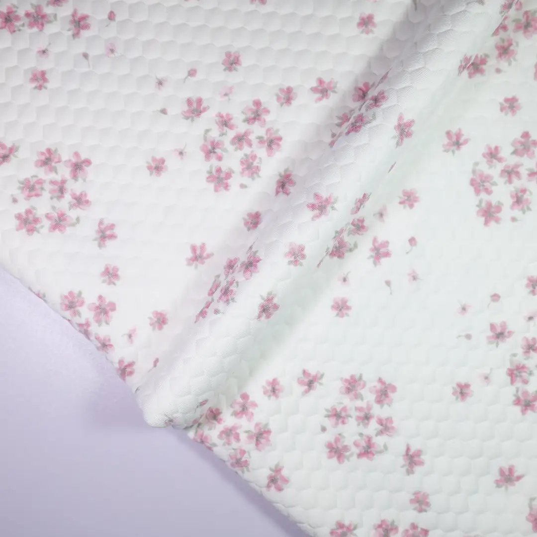 China Fabric for Hoodie,Open Cardigan ,Kids V-Neck Cardigan  Waffle Knit Fabric Polyester Spandex green color buy from China wholesaler bulk order at wholesale price free worldwide shipping Alibaba