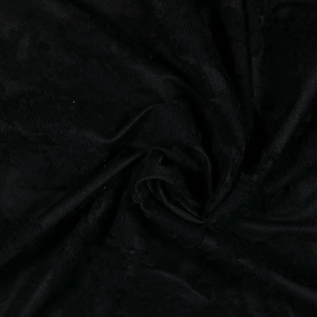 China Fabric for Tank Midi Dress,Sleeveless Corset Midi Dress,Tank Wrap Midi Dress Jacquard Woven Blended Fabric Cotton Polyester Spandex black color buy from China wholesaler bulk order at wholesale price free worldwide shipping Alibaba