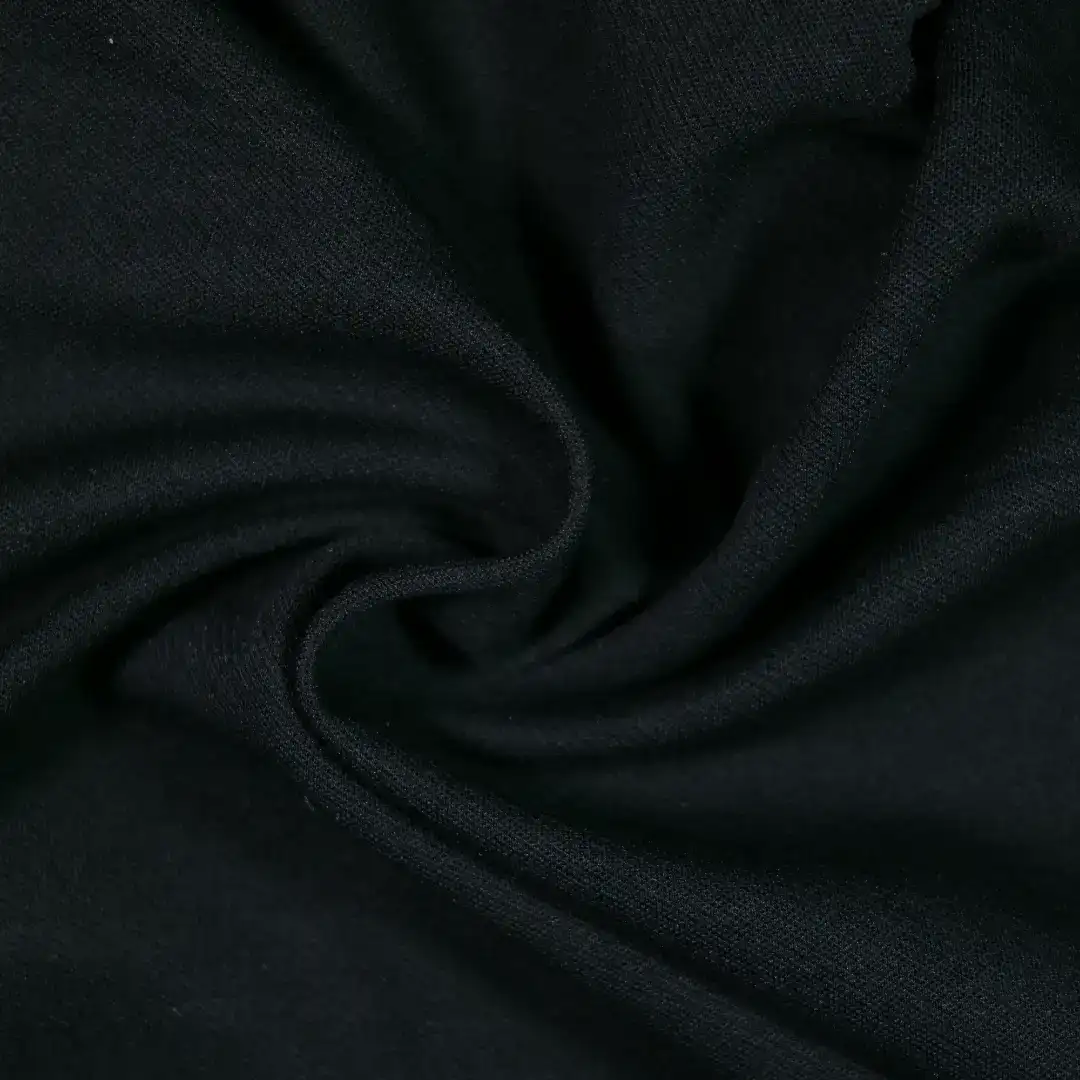 China Fabric for Jackets,Trench Coat,Overcoat Ponte Roma Knit Fabric Spandex Polyester Rayon black color buy from China wholesaler bulk order at wholesale price free worldwide shipping Alibaba