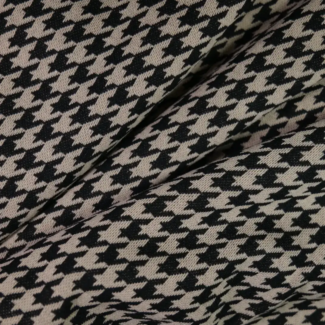 China Fabric for Sweatshirt,Kids Peter Pan Collar Sleeveless Sweatshirt,Tank Midi Dress Jacquard Knit Fabric Rayon Spandex Polyester black color buy from China wholesaler bulk order at wholesale price free worldwide shipping Alibaba