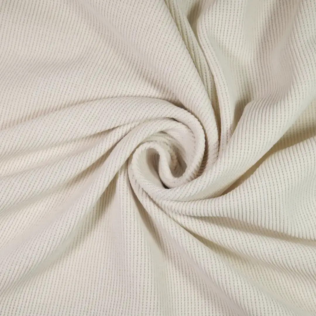 China Fabric for Sweatshirt,Wide Leg Trousers,Tank Midi Dress Rib Knit Fabric Polyester Spandex COFFEE color buy from China wholesaler bulk order at wholesale price free worldwide shipping Alibaba