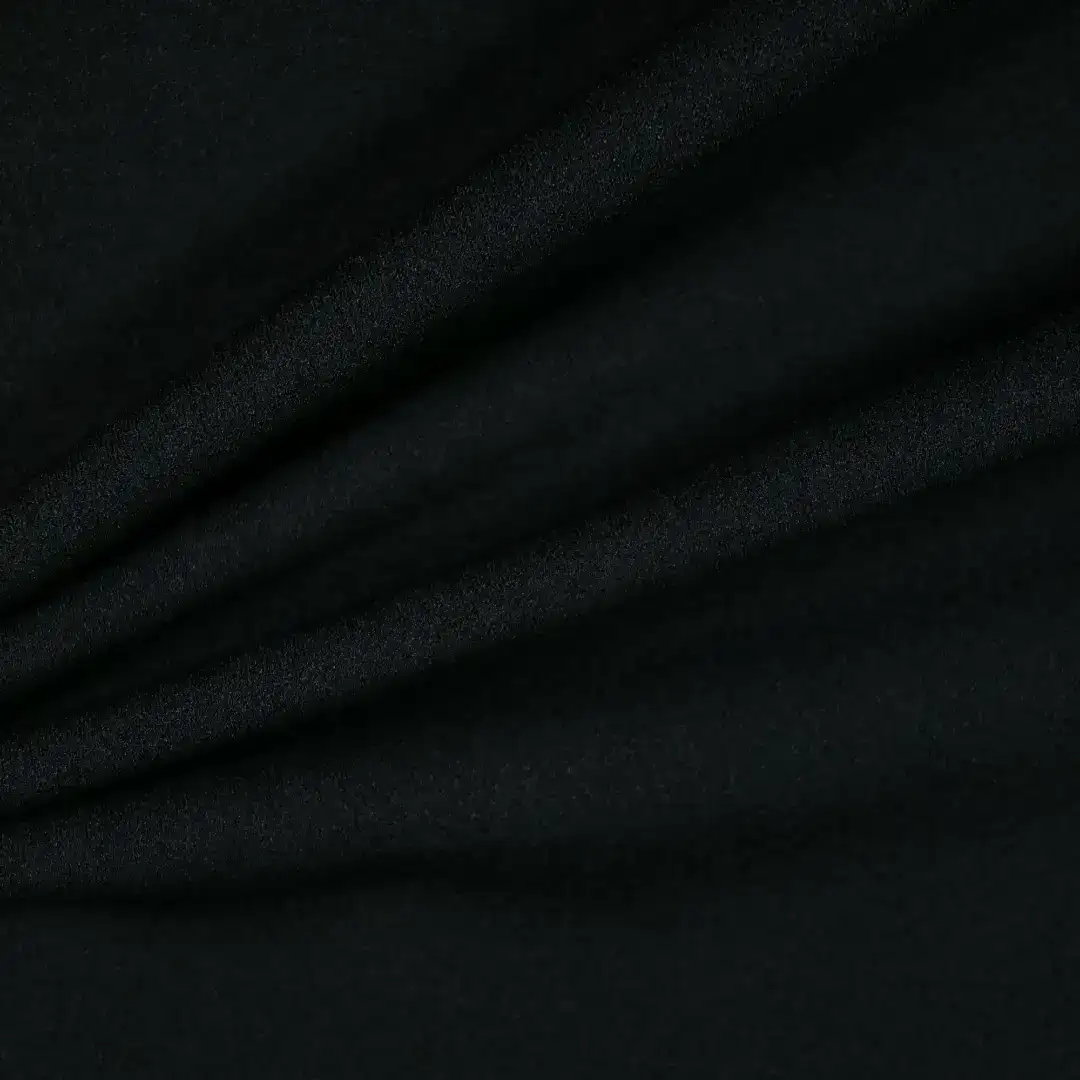 China Fabric for T-Shirt,Strap Midi Dress Knit crepe Knit Fabric Polyester Spandex black color buy from China wholesaler bulk order at wholesale price free worldwide shipping Alibaba