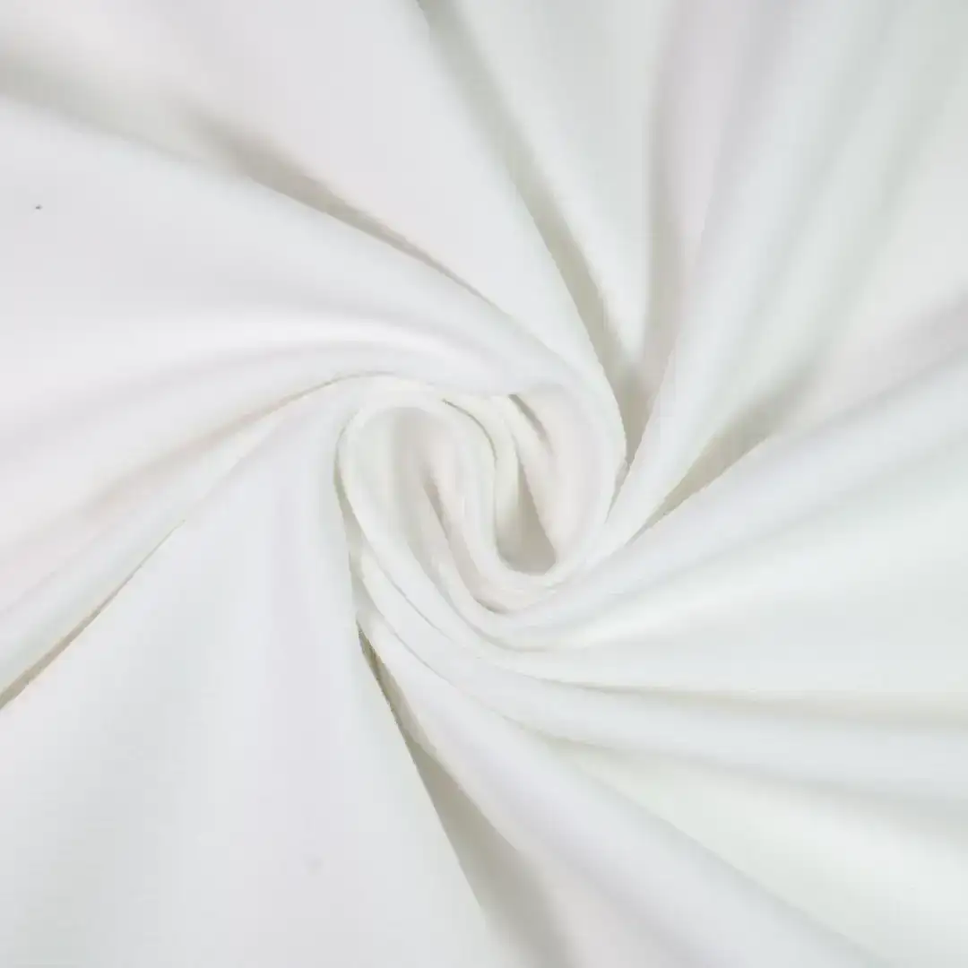 China Fabric for T-Shirt,Sleeveless Sundress,Puffball Strappy Dress,Tank Midi Dress Rib Knit Fabric Cotton Spandex white color buy from China wholesaler bulk order at wholesale price free worldwide shipping Alibaba